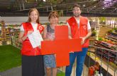 Colaboracin solidaria de Famyco Urban Market con Cruz Roja para impulsar el Sorteo del Oro