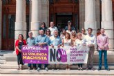 Cartagena se suma al minuto de silencio de la FEMP por un trgico fin de semana con cinco vctimas de violencia de gnero