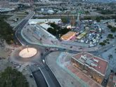 Los cuatro carriles del Tramo III de la Ronda se abren en el primer da de la Feria de Lorca