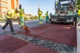 Las obras del carril bici que llegar de Severo Ochoa hasta la Va Verde alcanzan su ecuador