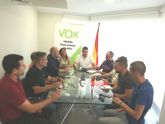 VOX Murcia se rene con sus coordinadores tras experimentar un aumento de afiliados superior al 25% en los ltimos meses