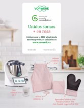 'Unidos somos + en rosa', nueva campana de ThermomixR y Lobold en su lucha contra el cncer de mama