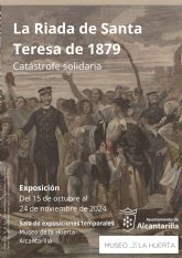 El Museo de la Huerta acoge una exposición sobre la Riada de Santa Teresa en el 145 aniversario de la inundación