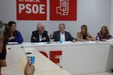 La CER del PSRM aprueba por unanimidad su delegacin al 41° Congreso del PSOE, encabezada por Pepe Vlez