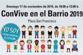 Siguen las actividades Convive en el barrio este domingo en la Plaza San Francisco