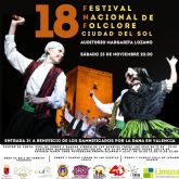 El Festival Nacional de Folclore 'Ciudad del Sol' se realizar este ano en el Auditorio Margarita Lozano a favor de los afectados por las inundaciones de Valencia