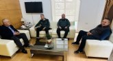 El alcalde solicita al coronel de la Guardia Civil más efectivos en el cuartel de Totana y mayor presencia de patrullas de la Usecic