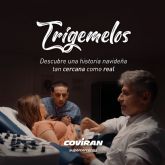 Trigemelos: la historia real de una familia de clientes de coviran, protagonista del spot de navidad 2023