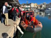 El director de Seguridad y Emergencias asiste a la presentacin de la nueva embarcacin de salvamento de Cruz Roja