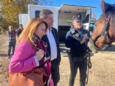 La Unidad de Caballera de la Polica Local visita a los alumnos del CEE Las Boqueras