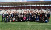 Un centenar de jvenes empresarios de cinco provincias amplan su red comercial en un encuentro de negocios celebrado en el estadio Nueva Condomina