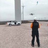 Drones gallegos de inspecciones tcnicas revolucionan los parques elicos de Mxico, Chile y Brasil