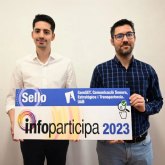 El Ayuntamiento de Mula recibe el prestigioso Sello Mapa Infoparticipa por su excelencia en comunicacin y transparencia