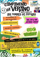 La concejala de juventud organiza un campamento juvenil inclusivo de multiaventura en nerpio