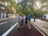 Fructuoso: 'Los vecinos y vecinas podrn disfrutar de una renovada calle Pintor Almela Costa gracias al trabajo del equipo de Gobierno del alcalde Serrano'