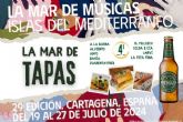 La Mar de Músicas se saborea en bares de Cartagena con una ruta de la tapa maridada con Estrella de Levante