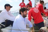 El presidente de la Comunidad asiste a la salida de la regata Caravaca Jubilar Regin de Murcia, 'II Trofeo Punta Este'