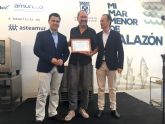 Dani Albaladejo, el popular actor murciano, se mostr orgulloso de recibir el Premio 'El Ms Salao' de la I Feria Mi Mar Menor de Salazn en San Javier