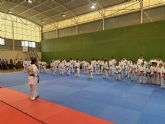 Éxito absoluto de participación en el curso de kumite celebrado este fin de semana en Águilas