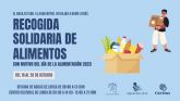 Aguas de Lorca promueve una campana de recogida de alimentos a favor de Critas con motivo del Da de la Alimentacin