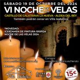 La Noche de las Velas, un evento que se consolida en el Sacro-Convento Castillo de Calatrava La Nueva de Aldea del Rey