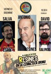 La visita de Antonio Resines a la Biblioteca Regional abre las actividades para conmemorar los 20 años de la Comicteca