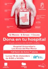 El Centro Regional de Hemodonación lanza una campaña de captación de donantes durante la Navidad