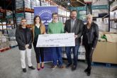 Estrella de Levante entrega un cheque solidario al Banco de Alimentos del Segura 2024