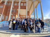 Encuentro de Marcos Ros con alumnos de tres institutos de la Regin