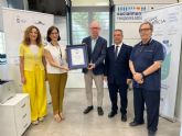 Aguas de Murcia recibe un reconocimiento por su sensibilidad con las personas mayores