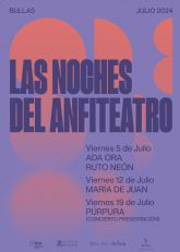 En el mes de julio llegan ´Las Noches del Anfiteatro´