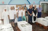 La Cofradia de Pescadores de Cartagena entrega 844 kilos de pescado a entidades beneficas