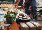 La Guardia Civil desmantela en San Javier dos narcopisos