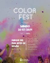 El Color Fest llega este sbado al Parque del Mar Reyes de Espaa de Lo Pagn