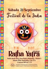 Festival Ratha Yatra en Madrid