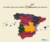 Mapa: el pueblo ideal para celebrar Halloween, por provincia