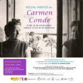 La Biblioteca Pilar Barns de Lorca acoge este mircoles el recital potico 'Carmen Conde'