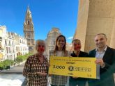 Los murcianos donan 3.000 Reciclos a Pupaclown reciclando latas y botellas de plstico en el contenedor amarillo