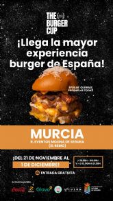 The Burger Cup aterriza en el recinto ferial REMO de Molina de Segura, donde se reunirán las hamburgueserías más top de España para competir en un festival único