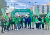 Salud muestra su apoyo a la actividad de la Asociación Española contra el Cáncer en Murcia con motivo de su marcha anual