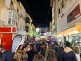 El casco histrico de Lorca se convierte en el epicentro de la Navidad gracias a las actividades realizadas en Plaza de Espana y su entorno