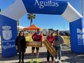 Mario Molina Salas y Paloma Sala, ganadores de la Carrera Popular de Navidad de Águilas