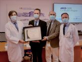 El Hospital Puerta de Hierro recibe la certificacin internacional que reconoce su excelencia en la atencin a los pacientes oncolgicos