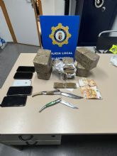 La Policía Local de Calasparra asesta el mayor golpe al hachís en el Noroeste La Policía Local de Calasparra asesta el mayor golpe al hachís en el Noroeste