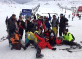 Ms de 400 jvenes han participado ya en actividades deportivas en la nieve a travs del programa 'Murcia Bajo Cero'