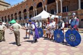 Historia Militar. Sevilla . Una convencin rene en la Plaza de Espana a asociaciones amigas de la historia militar