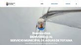 El Servicio Municipal de Aguas estrena nueva web adaptada a los dispositivos móviles, más sencilla y operativa