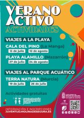 La Concejalía de Juventud presenta  el programa VERANO ACTIVO 2024, una amplia oferta de actividades destinada a los jóvenes