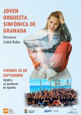 Los alumnos de los IES de Águilas asistirán al ensayo del concierto de la Joven Orquesta Sinfónica de Granada bajo la batuta de la aguileña Isabel Rubio