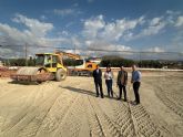 La Comunidad refuerza la seguridad vial en Fortuna con la construccin de una glorieta en las inmediaciones del campo de ftbol municipal